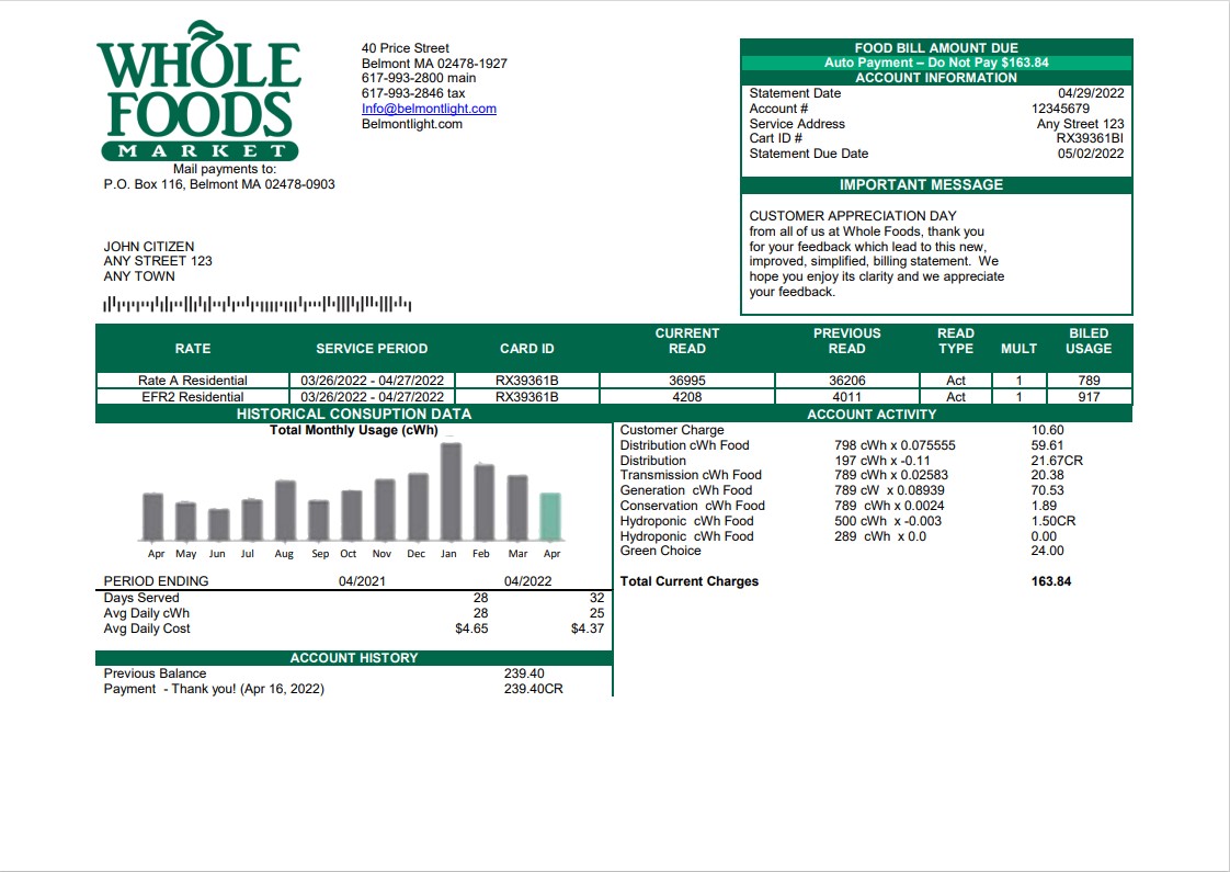  Minol USA business utility bill 
